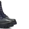 Uomo GUIDOMAGGI Scarpe In Pelle Esotica | Anfibi>Monaco - Stivali con rialzo in Mix Pelle da 6 a 10 cm più alto