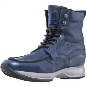 Uomo GUIDOMAGGI Sneakers>Moscow - Sneakers in Pelle con rialzo interno. Da 6 a 8 cm più alto