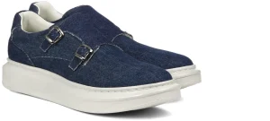 Uomo GUIDOMAGGI Slip-on>Mosman - Slip on rialzante da uomo in Tessuto Denim fino a 7 cm più alto