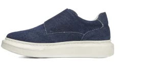 Uomo GUIDOMAGGI Slip-on>Mosman - Slip on rialzante da uomo in Tessuto Denim fino a 7 cm più alto
