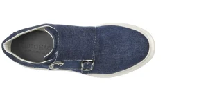 Uomo GUIDOMAGGI Slip-on>Mosman - Slip on rialzante da uomo in Tessuto Denim fino a 7 cm più alto