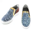 Uomo GUIDOMAGGI Slip-on>Mundial - sneakers con rialzo in Mix Pelle/Tessuto fino a 6.5 cm più alto
