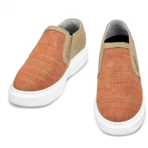 Uomo GUIDOMAGGI Slip-on>Nakupenda -Slip-on con rialzo in Tessuto fino a 6 cm più alto