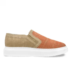 Uomo GUIDOMAGGI Slip-on>Nakupenda -Slip-on con rialzo in Tessuto fino a 6 cm più alto