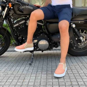 Uomo GUIDOMAGGI Slip-on>Nakupenda -Slip-on con rialzo in Tessuto fino a 6 cm più alto