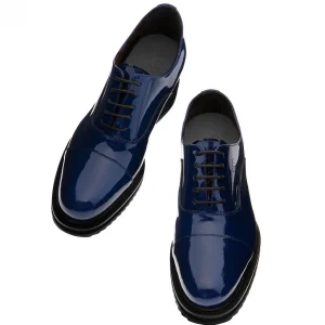 Uomo GUIDOMAGGI Stringate>Napoli - Classiche scarpe rialzate in Pelle Vernice Fino a 8 cm più alto