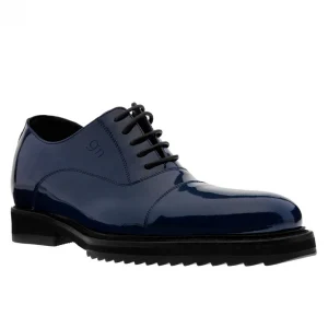 Uomo GUIDOMAGGI Stringate>Napoli - Classiche scarpe rialzate in Pelle Vernice Fino a 8 cm più alto