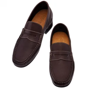 Uomo GUIDOMAGGI Penny Loafers>New Jersey - Mocassini con rialzo interno da uomo in Pieno Fiore Fino a 6 cm più alto