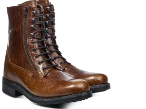Uomo GUIDOMAGGI Anfibi>New man - Stivali con rialzo in Pelle Pieno Fiore da 6 a 10 cm più alto