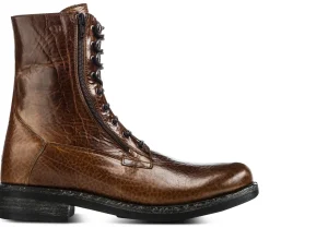 Uomo GUIDOMAGGI Anfibi>New man - Stivali  con rialzo in Pelle Pieno Fiore da 6 a 10 cm più alto