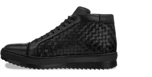 Uomo GUIDOMAGGI Sneakers>Newark - sneakers in Mix Pelle Da 6 a 8 cm più alto