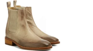 Uomo GUIDOMAGGI Chelsea>Newton - Stivaletti Chelsea da uomo con rialzo in Pelle Pieno Fiore da 6 a 10 cm più alto