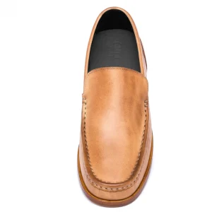 Uomo GUIDOMAGGI Classici>Nile - Mocassini scarpe rialzanti in Pelle Pieno Fiore da 6 a 8 cm più alto