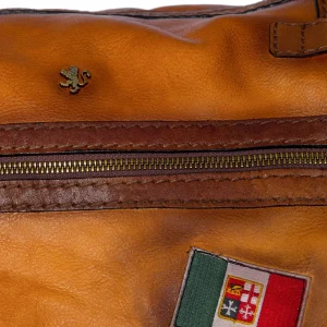 GUIDOMAGGI Pratesi Bags>Nordkapp - Borsone da viaggio Sporty Chic in vera pelle