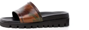 Uomo GUIDOMAGGI Ciabatte>Nosy Be -sandalo con rialzo in Pelle fino a 6 cm più alto