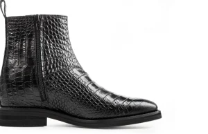 Donna GUIDOMAGGI Scarpe Donna | Chelsea>Noto - stivali con rialzo in Pelle Da 6 a 10 cm più alto