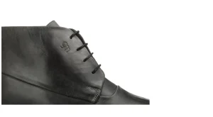 Uomo GUIDOMAGGI Polacchine>Omaha - Polacchini con rialzo interno da uomo in Pelle Effetto Vintage da 6 a 8 cm più alto