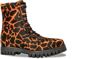 Uomo GUIDOMAGGI Anfibi>Orange Giraffe - stivali in Pelle Da 6 a 10 cm più alto