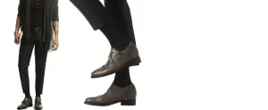 Uomo GUIDOMAGGI Fibbie>Ostuni - Classiche Scarpe con Rialzo in Pelle Pieno Fiore. Da 6 a 8 cm più alto