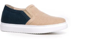 Uomo GUIDOMAGGI Slip-on>Otranto - Slip-On con rialzo interno in Tessuto fino a 6.5 cm più alto