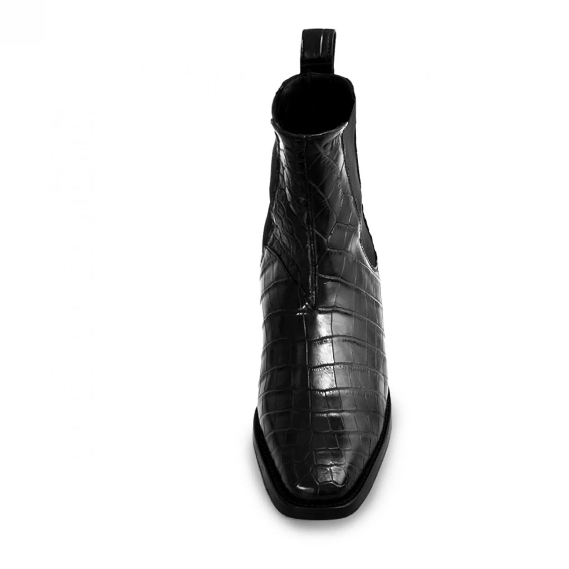 patagonia__stivali_con_ri_2.webp Uomo GUIDOMAGGI Scarpe In Pelle Esotica>Patagonia - Stivali con rialzo in Pelle Coccodrillo da 6 a 8 cm più alto