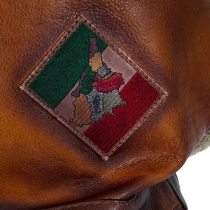 GUIDOMAGGI Pratesi Bags>Patagonia Bag - Borsone a sacco Pratesi in Pelle Pieno Fiore