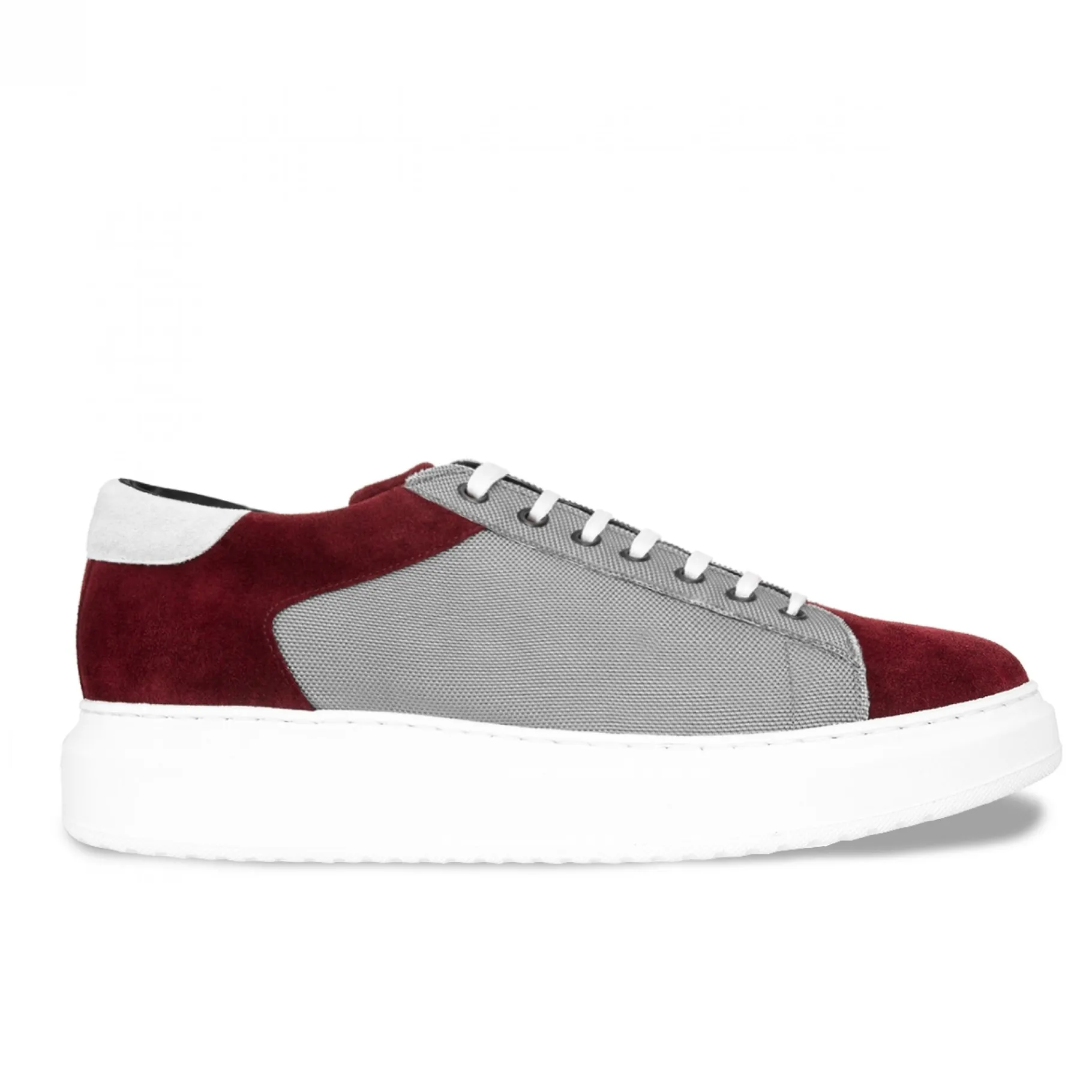 patmos__sneakers_con_rial_1.webp Uomo GUIDOMAGGI Sneakers>Patmos - sneakers con rialzo in Mix Pelle/Tessuto da 6 a 8 cm più alto