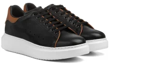 Uomo GUIDOMAGGI Sneakers>Paxton - Sneakers con rialzo in Mix Pelle da 6 a 8 cm più alto