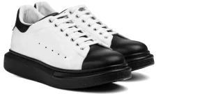 Uomo GUIDOMAGGI Sneakers>Penang - Sneakers rialzanti da uomo in Mix Pelle da 6 a 8 cm più alto
