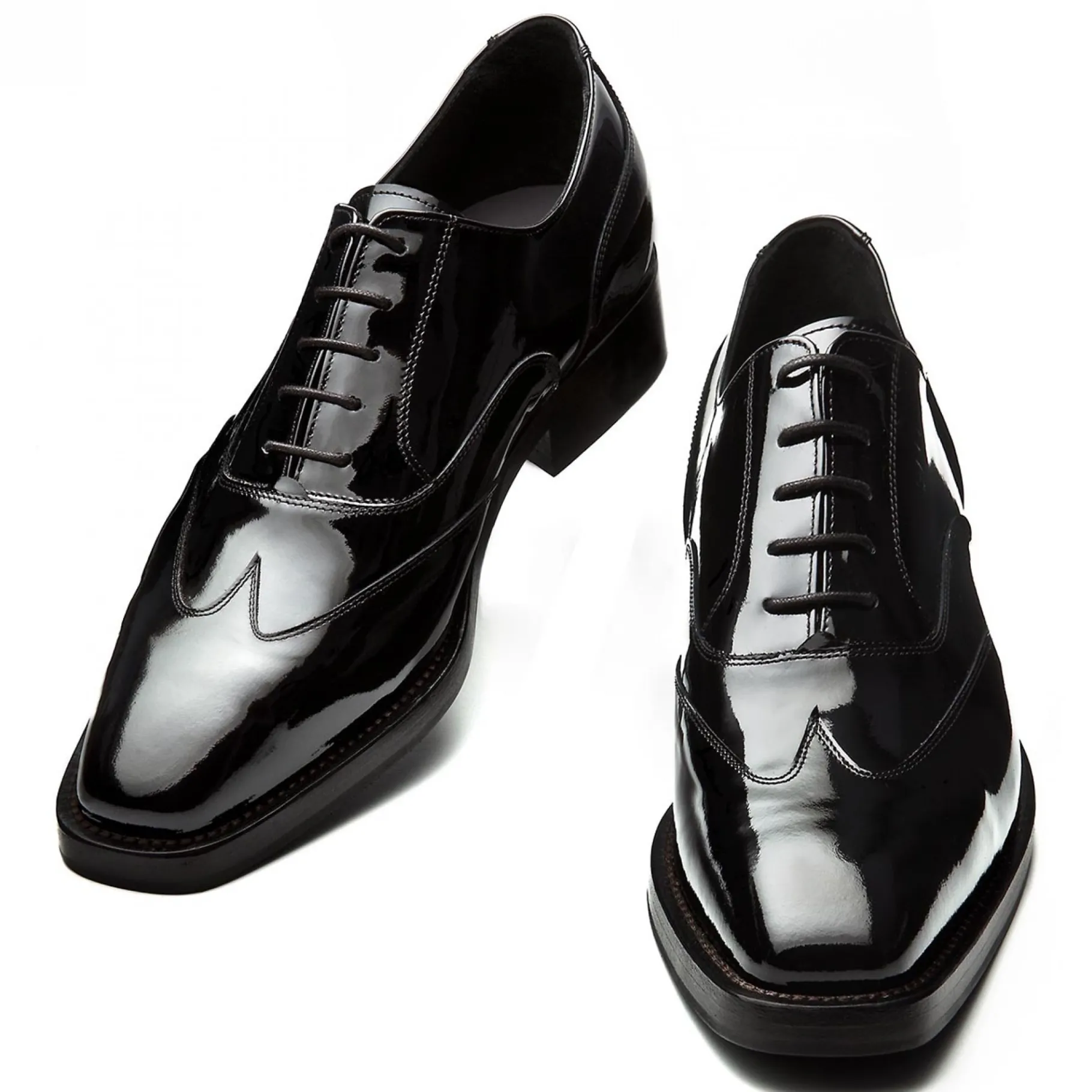 perugia__classiche_scarpe_0.webp Uomo GUIDOMAGGI Cerimonia | Stringate>Perugia - Classiche scarpe uomo con rialzo in Pelle Vernice Fino a 8 cm più alto