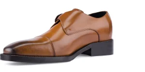 Uomo GUIDOMAGGI Fibbie>Phoenix - Classiche  scarpe con rialzo in Pelle Pieno Fiore da 6 a 8 cm più alto