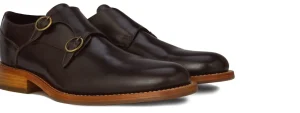 Uomo GUIDOMAGGI Fibbie>Piazza Affari -classica scarpe rialzate doppia fibbia in Pelle Da 6 a 8 cm più alto
