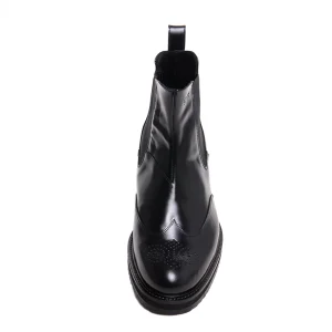 Uomo GUIDOMAGGI Chelsea>Piazza Gae Aulenti - Stivali con rialzo in Pelle Pieno Fiore da 6 a 10 cm più alto