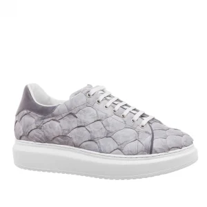 Uomo GUIDOMAGGI Scarpe In Pelle Esotica | Sneakers>Pitti - Sneakers Esotiche con rialzo in Pelle Esotico da 6 a 8 cm più alto