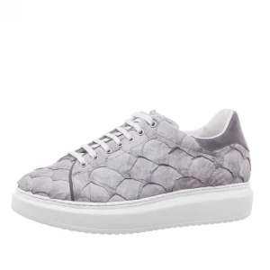 Uomo GUIDOMAGGI Scarpe In Pelle Esotica | Sneakers>Pitti - Sneakers Esotiche con rialzo in Pelle Esotico da 6 a 8 cm più alto