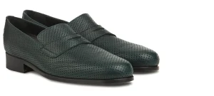Uomo GUIDOMAGGI Penny Loafers>Porto Alegre - Mocassini con rialzo interno da uomo in Pieno Fiore Fino a 6 cm più alto