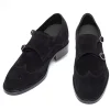 Uomo GUIDOMAGGI Fibbie>Post Street - Classiche scarpe rialzate in Pelle Scamosciato Fino a 8 cm più alto