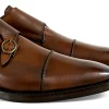 Uomo GUIDOMAGGI Fibbie>Providence -classica scarpe rialzate doppia fibbia in Pelle Da 6 a 8 cm più alto