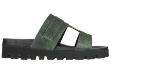 Uomo GUIDOMAGGI Sandali>Puka - Sandalo con rialzo in Pelle fino a 6 cm più alto