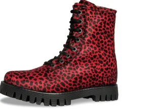 Uomo GUIDOMAGGI Anfibi>Red Panther - stivali con rialzo in Pelle Da 6 a 10 cm più alto