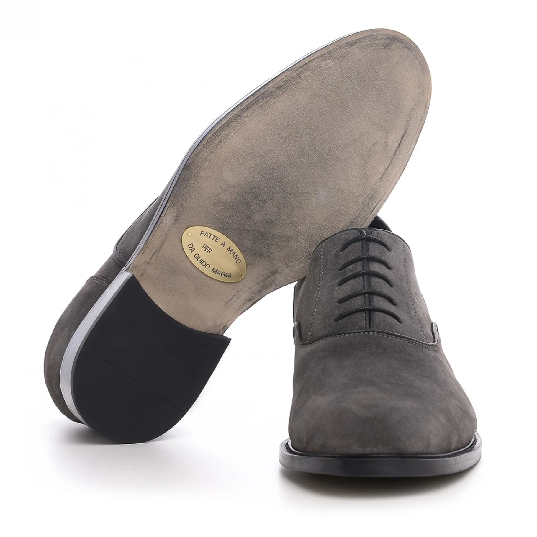 rieti__classiche_rialzate_5.webp Uomo GUIDOMAGGI Cucitura Goodyear | Stringate>Rieti - Classiche rialzate da uomo in Pelle Scamosciato da 6 a 8 cm più alto