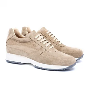 Uomo GUIDOMAGGI Sneakers>Rimini - Sneakers con rialzo interno  in Pelle Pieno Fiore da 6 a 10 cm più alto