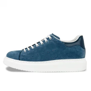 Uomo GUIDOMAGGI Sneakers>Riverside - sneakers con rialzo in Mix Pelle da 6 a 8 cm più alto