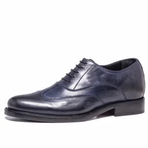 Uomo GUIDOMAGGI Stringate>Rouen - Classiche  rialzate da uomo  in Pelle Pieno Fiore da 6 a 8 cm più alto