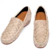 Uomo GUIDOMAGGI Scarpe In Pelle Esotica>Rua Garcia D'Ávila - Mocassini Esotiche che alzano la statura in Pelle Piracucu Esotico Fino a 6.5 cm più alto