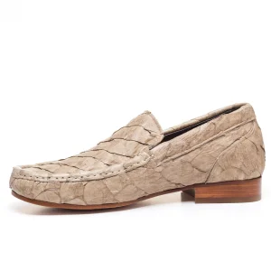 Uomo GUIDOMAGGI Scarpe In Pelle Esotica>Rua Garcia D'Ávila - Mocassini Esotiche che alzano la statura in Pelle Piracucu Esotico Fino a 6.5 cm più alto
