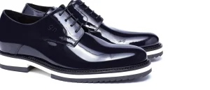 Uomo GUIDOMAGGI Stringate>Rue de Rivoli - Classiche  scarpe rialzate in Pelle Vernice da 6 a 8 cm più alto