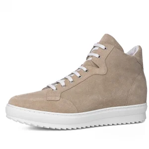 Uomo GUIDOMAGGI Sneakers>Sahara - Sneakers uomo con rialzo interno in Pelle Scamosciato Fino a 10 cm più alto
