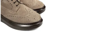 Uomo GUIDOMAGGI Stringate>Saint Julian's - Scarpe Classiche rialzante da uomo in Pelle Scamosciata da 6 a 8 cm più alto