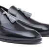 Uomo GUIDOMAGGI Nappine E Ornamenti | Cerimonia>Saint Moritz - Mocassini eleganti da uomo  in Pelle Pieno Fiore Fino a 8 cm più alto